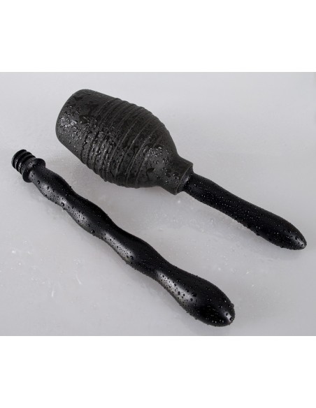 Gruszka analna Czarna Shower Me - Pozostałe gadżety analne - 7