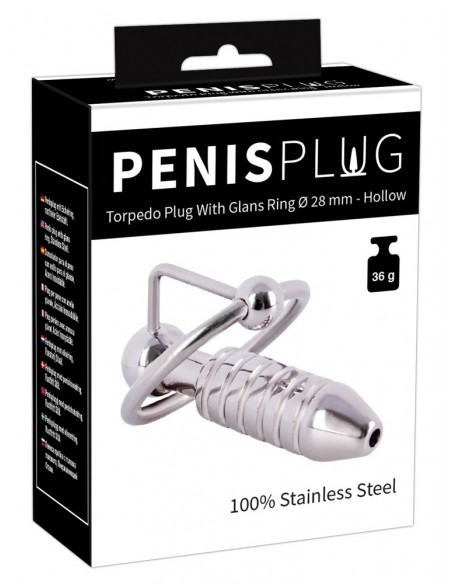 Klatka na penisa Sextreme Torpedo Plug - Klatki na penisa - 1