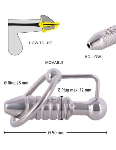 Klatka na penisa Sextreme Torpedo Plug - Klatki na penisa - 8