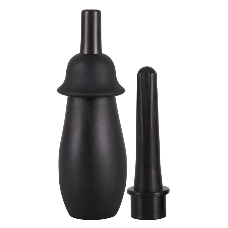 Irrigator intymny ORION – pompka manualna, kula 10,5 cm, końcówki 4 cm i 7 cm, pojemność 100 ml - 1