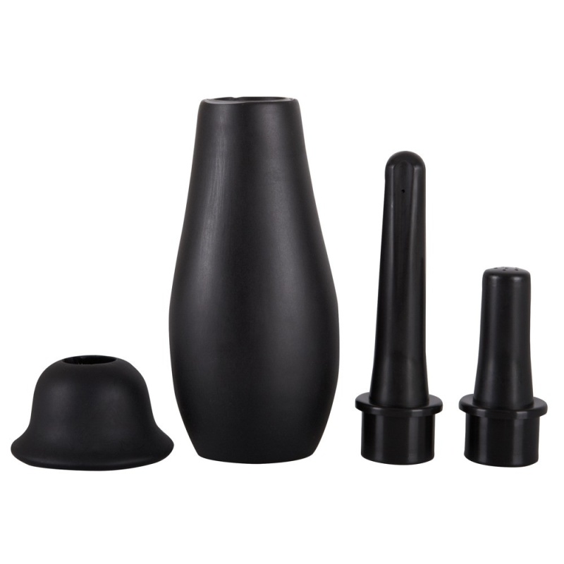 Irrigator intymny ORION – pompka manualna, kula 10,5 cm, końcówki 4 cm i 7 cm, pojemność 100 ml - 4