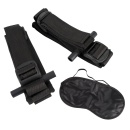Huśtawka miłosna do drzwi Fantasy Door Swing Black – dwa akrylowe pręty, regulacja pasów 46–92 cm, nośność do 120 kg - 4