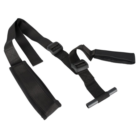 Huśtawka miłosna do drzwi Fantasy Door Swing Black – dwa akrylowe pręty, regulacja pasów 46–92 cm, nośność do 120 kg - 5