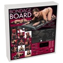 Bondage Board – Składana Tablica Immobilizacyjna z 8 Mankietami i Karabińczykami, Tapicerka 5,5 cm, 120 × 60 cm, 7,1 kg - 1