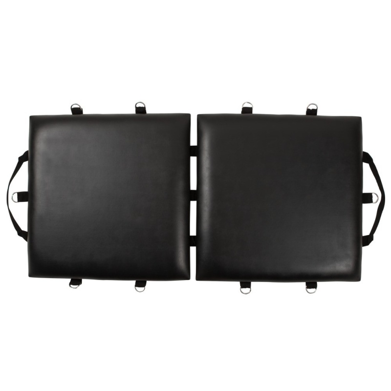 Bondage Board – Składana Tablica Immobilizacyjna z 8 Mankietami i Karabińczykami, Tapicerka 5,5 cm, 120 × 60 cm, 7,1 kg - 4