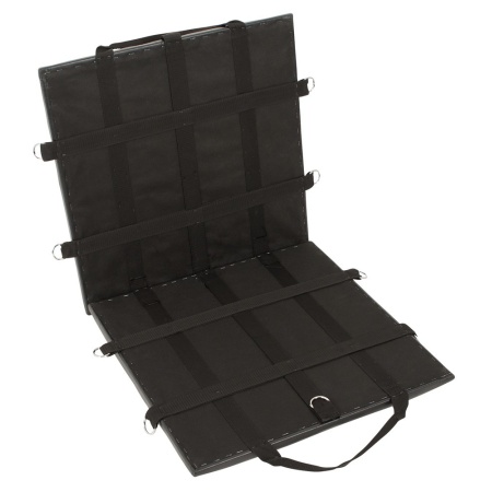 Bondage Board – Składana Tablica Immobilizacyjna z 8 Mankietami i Karabińczykami, Tapicerka 5,5 cm, 120 × 60 cm, 7,1 kg - 5