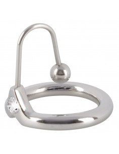 Dilator cewki moczowej Penis Plug With Glans Ring - Dilatory penisa - 1 2