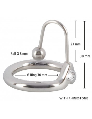 Dilator cewki moczowej Penis Plug With Glans Ring - Dilatory penisa - 8