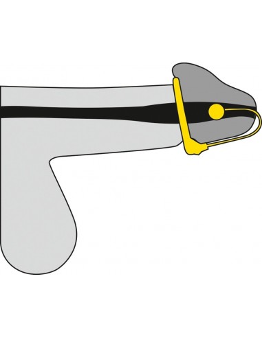 Dilator cewki moczowej Penis Plug With Glans Ring - Dilatory penisa - 9
