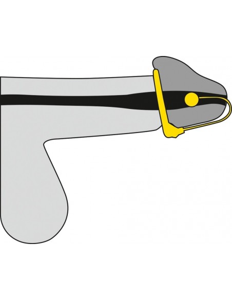 Dilator cewki moczowej Penis Plug With Glans Ring - Dilatory penisa - 9