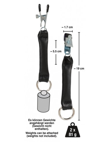 Zaciski na sutki Zado Nipple Clamps - Klamry i klipsy na sutki - 8