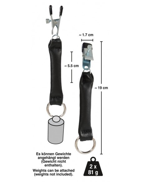 Zaciski na sutki Zado Nipple Clamps - Klamry i klipsy na sutki - 8