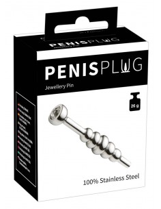 Dilator cewki moczowej Penis Plug Jewellery Pin 26 g - Dilatory penisa - 1