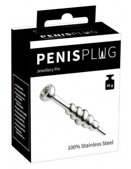 Dilator cewki moczowej Penis Plug Jewellery Pin 26 g - Dilatory penisa - 1
