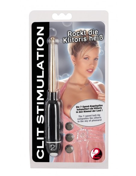 Clit Stimulation black/gold - Zabawki Medyczne - 1