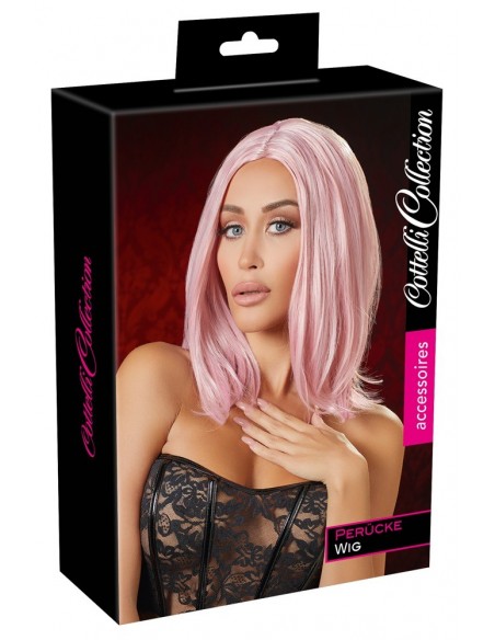 Peruka do sypialni Wig, bob, pink - Pozostałe - 1