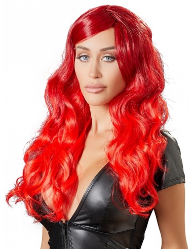 Peruka do sypialni Wig red wavy long - Pozostałe - 3