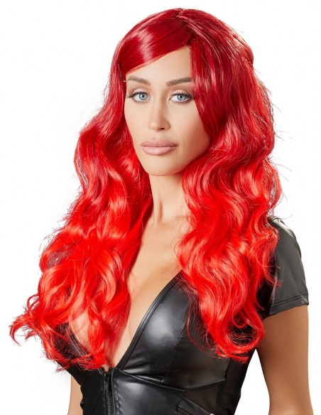 Peruka do sypialni Wig red wavy long - Pozostałe - 3