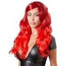 Peruka do sypialni Wig red wavy long - 3