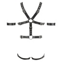 Skórzana uprząż Men's Leather Harness 3R L/XL - 5