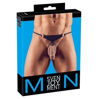 Stringi męskie z pierścieniem na penisa Men´s String - 1