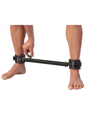 Kajdanki Leather Spreader Bar - Kajdanki erotyczne - 3