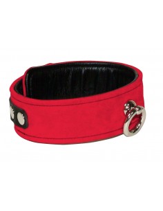 Bondage collar red S-L - Uprzęże BDSM - 1 2
