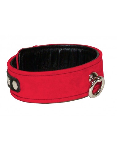 Bondage collar red S-L - Uprzęże BDSM - 2