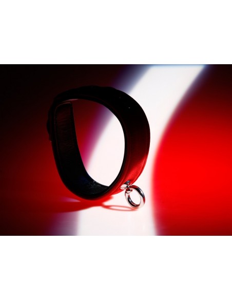 Bondage collar red S-L - Uprzęże BDSM - 4
