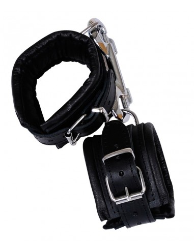 Kajdanki Leather Cuffs - Kajdanki erotyczne - 2