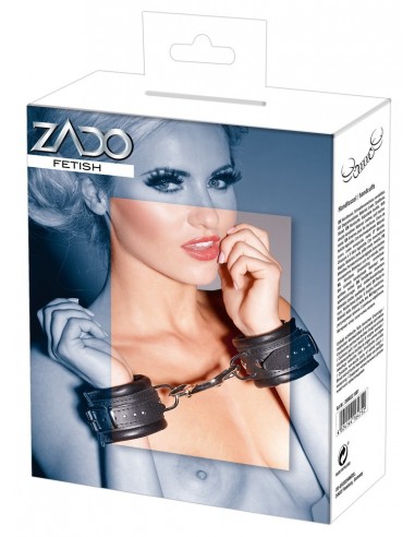 Kajdanki Leather Cuffs - Kajdanki erotyczne - 5