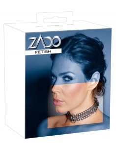 Leder Halsfessel Kette - Uprzęże BDSM - 1