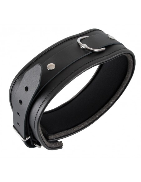 Leather Collar S/M - Uprzęże BDSM - 3