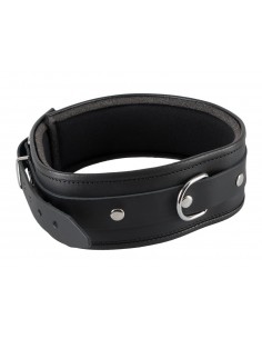Leather Collar L/XL - Uprzęże BDSM - 1 2
