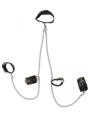 Kajdanki Leather All-Over Restraints - Kajdanki erotyczne - 3