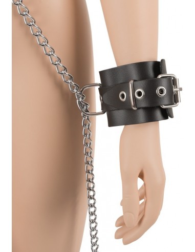 Kajdanki Leather All-Over Restraints - Kajdanki erotyczne - 8