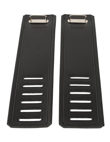 Kajdanki Leather Wrist Restraints - Kajdanki erotyczne - 6
