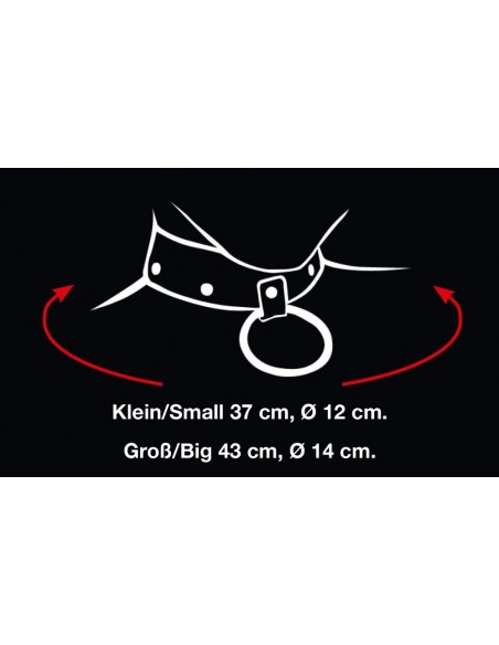 Metal Collar Ø 12 cm - Uprzęże BDSM - 4