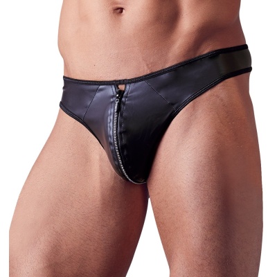Męskie stringi z zamkiem Men's String - 1 2