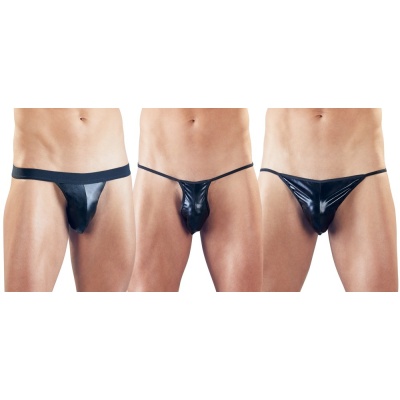 Erotyczne stringi zestaw Men Strings pack of 3 - 1 2