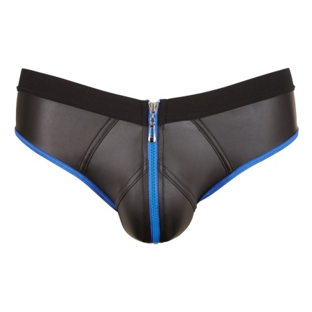 Slipy z zamkiem i odkryciem Blue Men´s Jock - 6