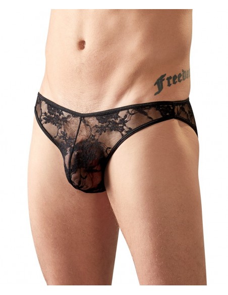 Koronkowe majtki Men's Briefs Lace S - Stringi, slipy - 2
