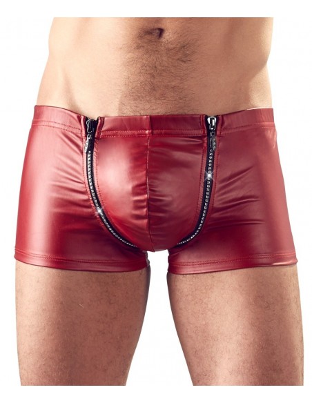 Erotyczne bokserki Red Men's Pants S - Bokserki - 2