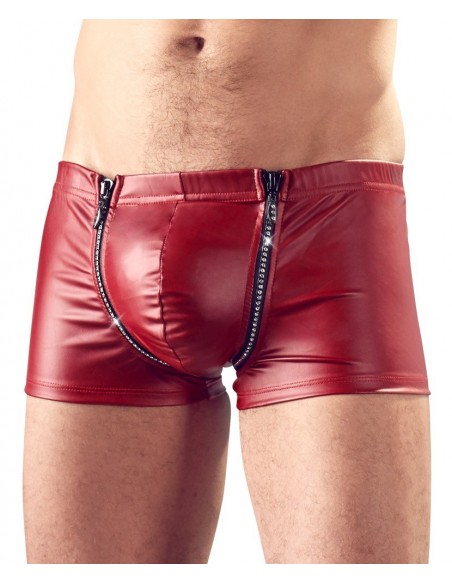 Erotyczne bokserki Red Men's Pants S - Bokserki - 3