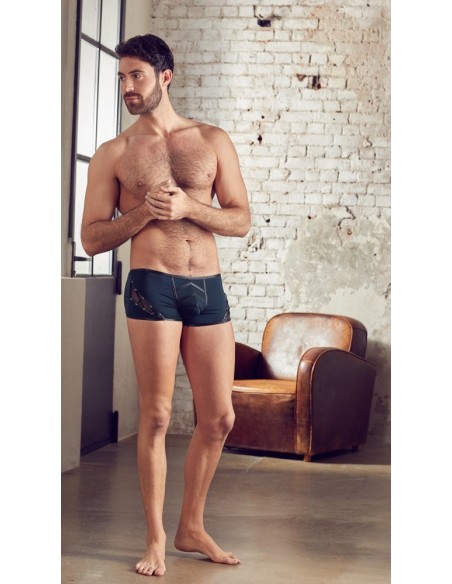 Modne bokserki erotyczne Men's Pants S - Bokserki - 4