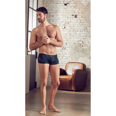 Modne bokserki erotyczne Men's Pants - 4