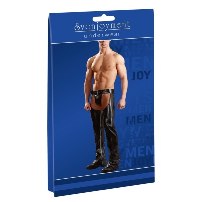 Spodnie do seksu męskie Chaps / String - 1