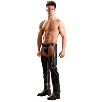 Spodnie do seksu męskie Chaps / String - 1 2