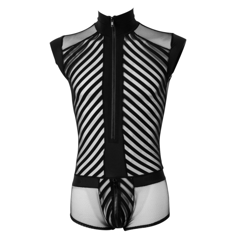 Prześwitujący kostium Men´s Playsuit - 4