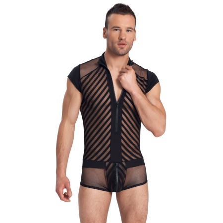Prześwitujący kostium Men´s Playsuit 2XL - 3